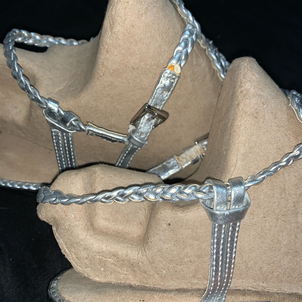 Silver Gladiator sandals - Picture 7 of 15